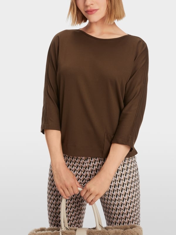 Marc Cain T-Shirt mit Tasche Begrenztes Angebot