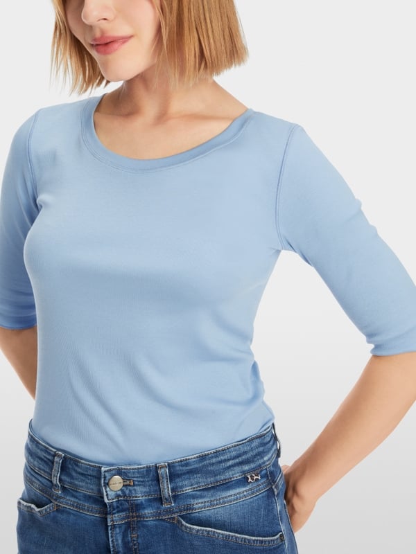 Marc Cain T-Shirt mit Turn-up-Ärmeln Online Shopping