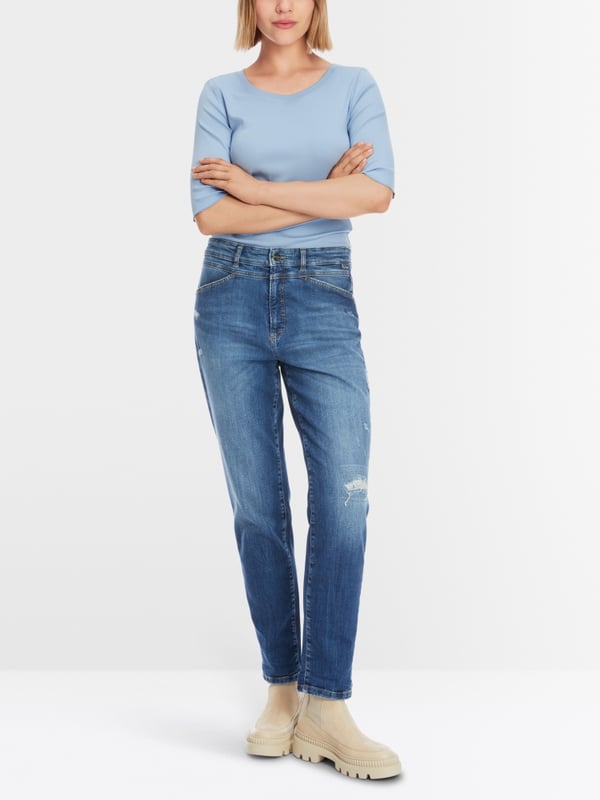 Marc Cain T-Shirt mit Turn-up-Ärmeln Online Shopping