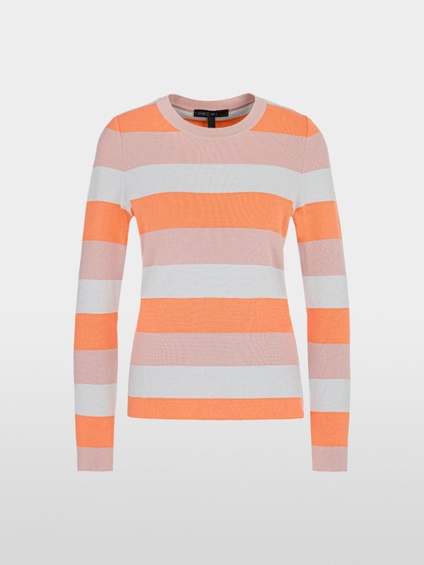 Marc Cain Gestreifter Sweater Knitted in Germany Bestseller