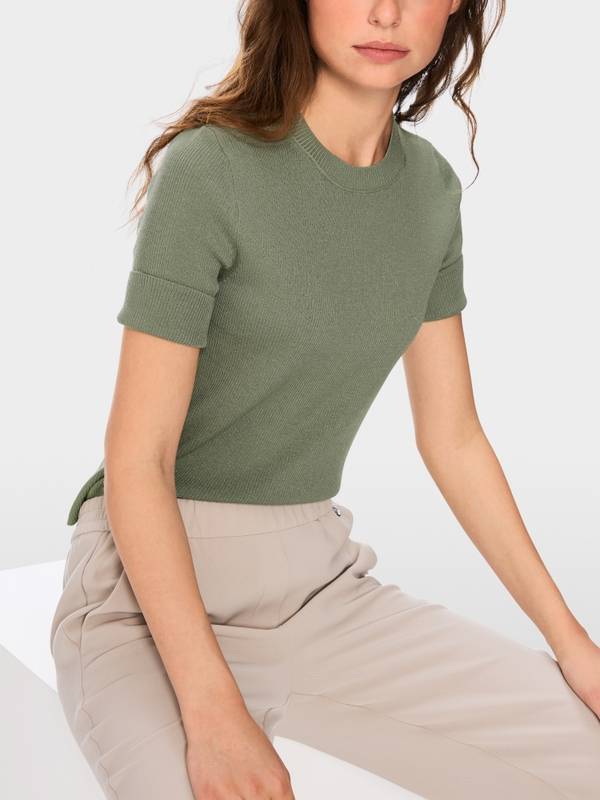 Marc Cain Glitzer Sweater "Rethink Together" Räumungsverkauf