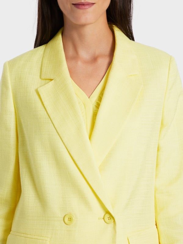 Marc Cain Blazer in Leinen-Optik Bis zu 65% Rabatt