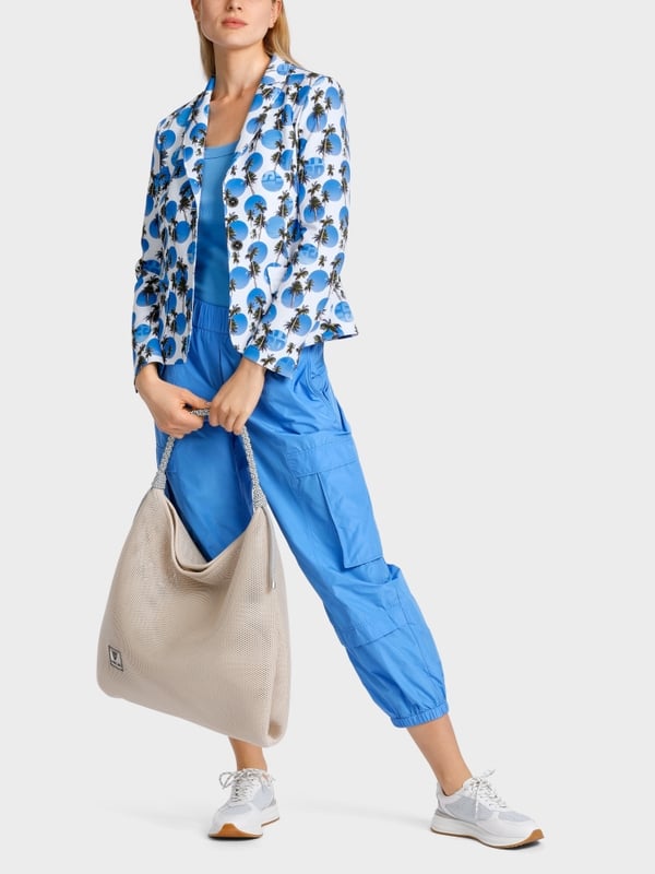 Marc Cain Beach-Point-Blazer aus Scubamaterial Vierteljährliche Förderung