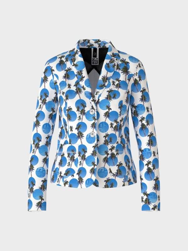 Marc Cain Beach-Point-Blazer aus Scubamaterial Vierteljährliche Förderung