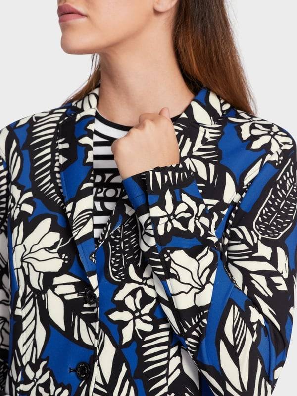 Marc Cain Jerseyblazer mit Alloverprint Super Rabatt