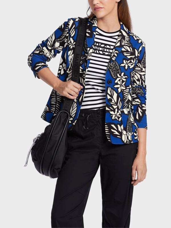 Marc Cain Jerseyblazer mit Alloverprint Super Rabatt