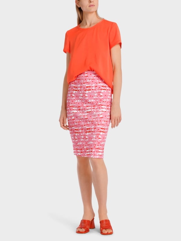 Marc Cain Bluse aus recyceltem Polyester Fabrikladen