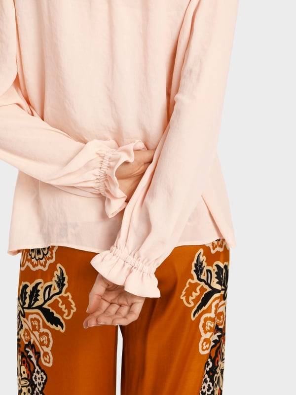 Marc Cain Leichte Bluse aus recyceltem Polyester Angebote