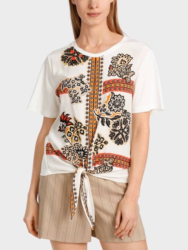 Marc Cain Bluse in Materialmix Hotsell