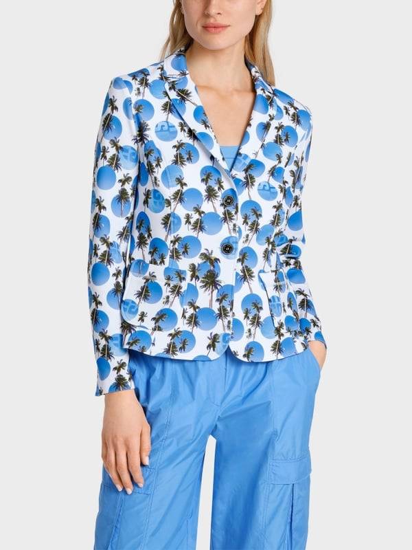Marc Cain Beach-Point-Blazer aus Scubamaterial Blitzverkäufe