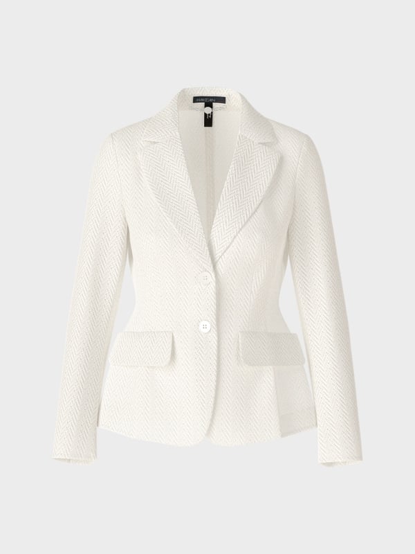 Marc Cain Körpernaher Blazer aus Strick Sonderangebot