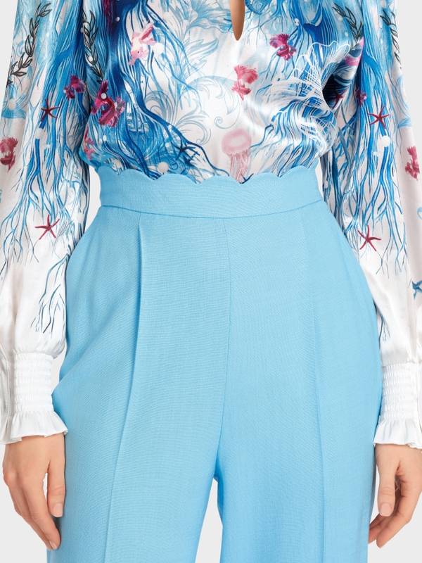 Marc Cain Modell SANAA mit gewelltem Bundabschluss Flash Sale
