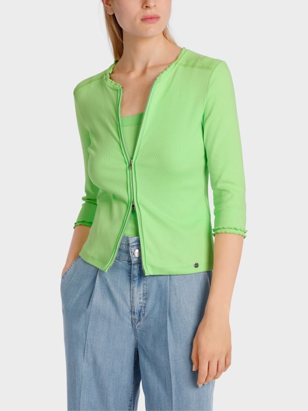 Marc Cain Sportive Jacke mit Rüschendetail Jubiläumsangebot