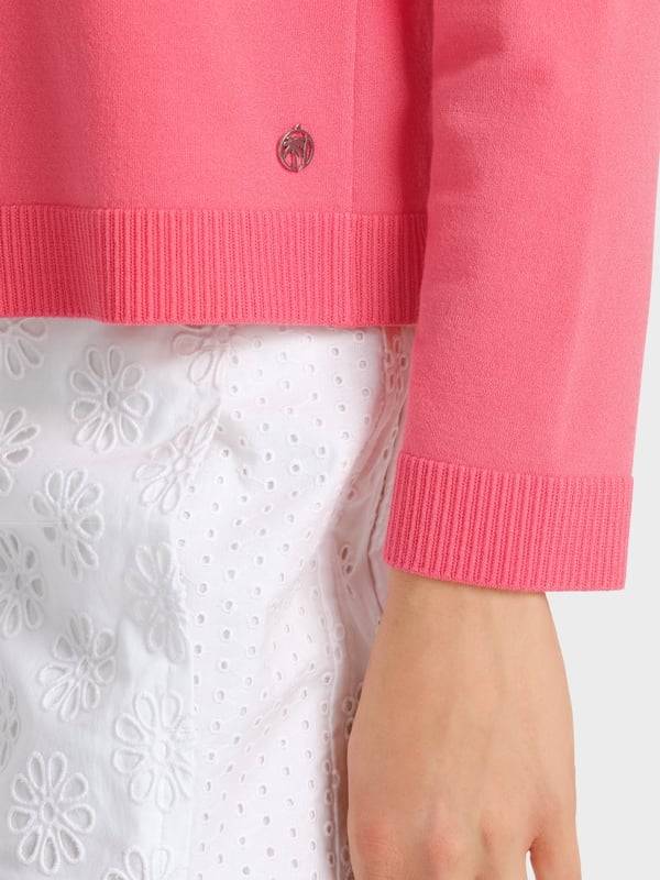 Marc Cain Gestreifter "Rethink Together" Cardigan Top Angebot