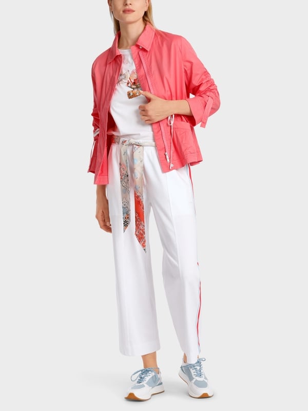 Marc Cain Sportive Jacke aus Cottonstretch Exklusive Angebote