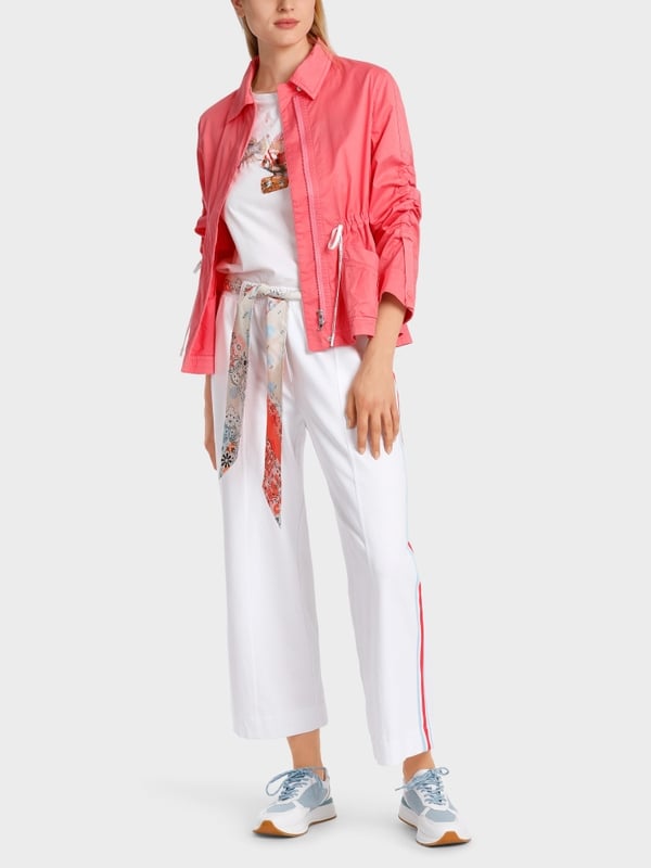 Marc Cain Sportive Jacke aus Cottonstretch Exklusive Angebote
