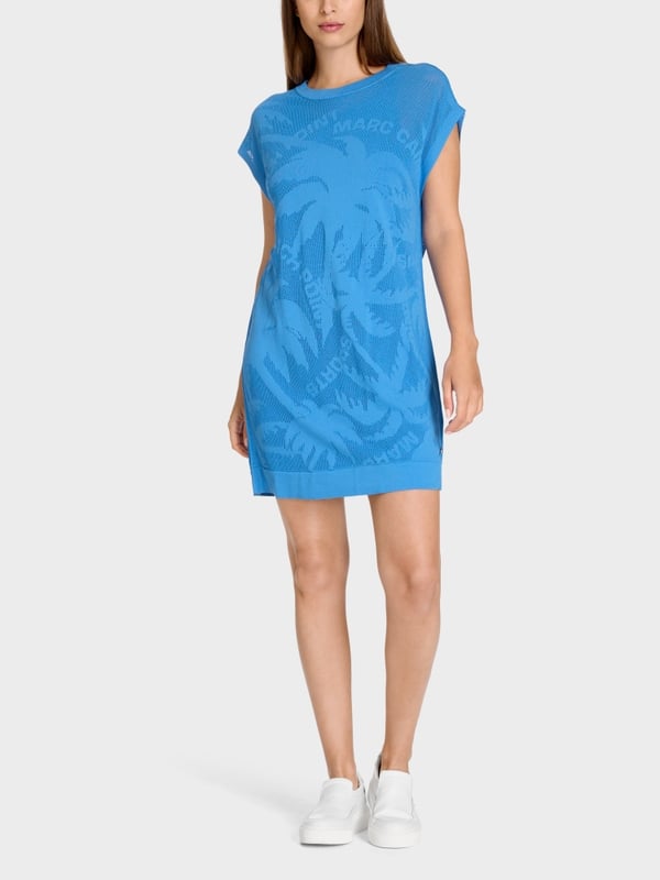 Marc Cain Netzkleid im Beach-Point-Dessin zollfrei