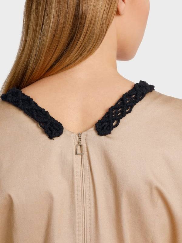 Marc Cain Midilanges, tailliertes Kleid Rabatte dieses Monats