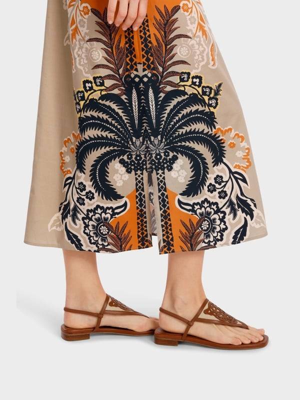 Marc Cain Midilanges, tailliertes Kleid Rabatte dieses Monats