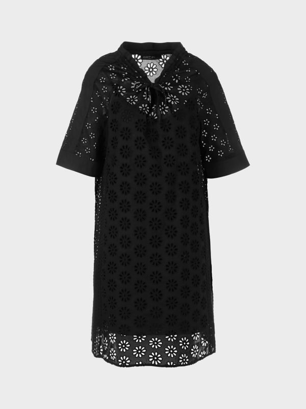 Marc Cain Kleid mit Lochstickerei Auslauf