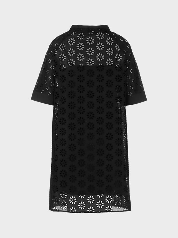 Marc Cain Kleid mit Lochstickerei Auslauf