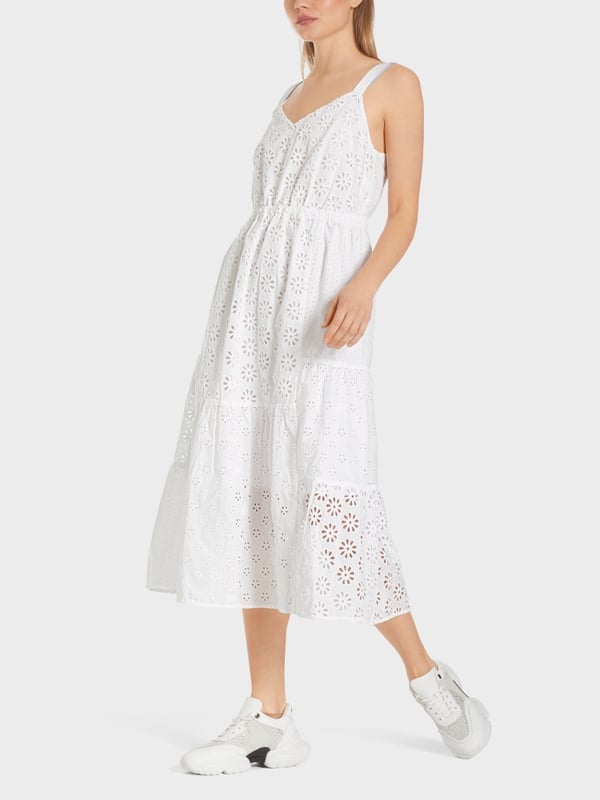Marc Cain Sommerkleid mit Lochstickerei Angebote