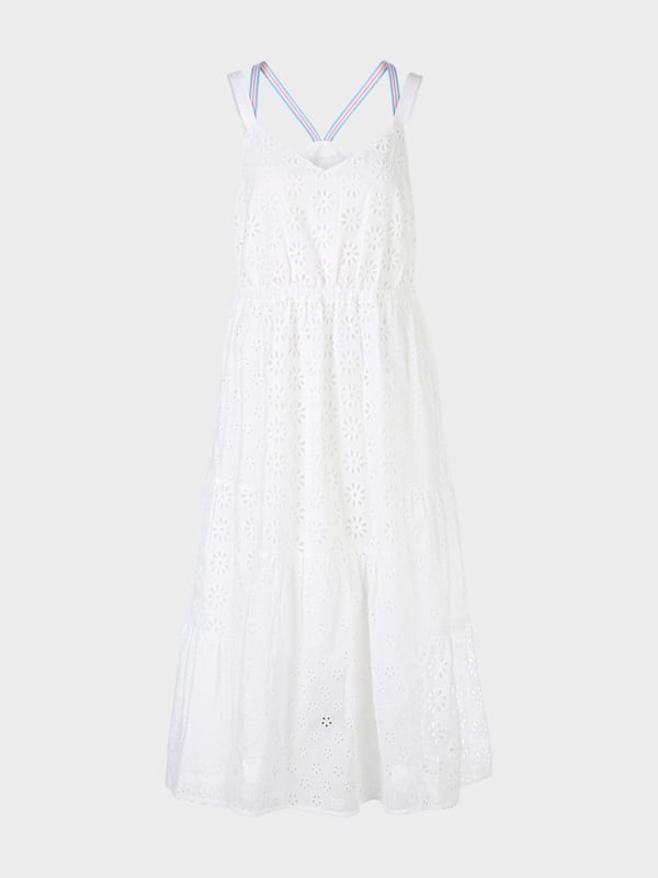 Marc Cain Sommerkleid mit Lochstickerei Angebote