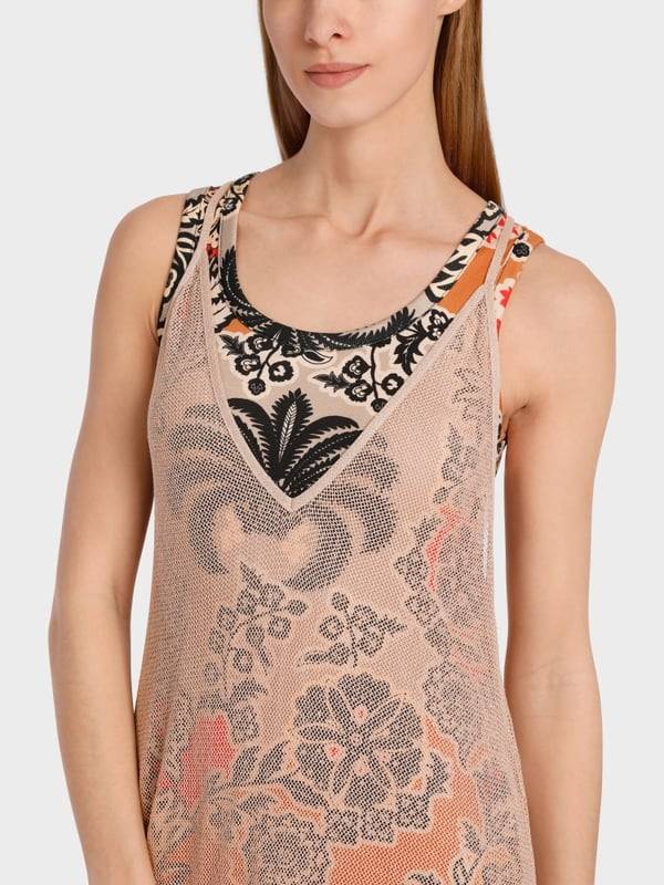 Marc Cain Kleid im Lagenlook – Knitted in Germany im Angebot