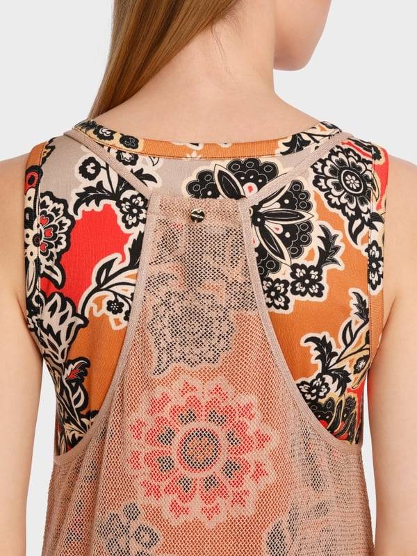 Marc Cain Kleid im Lagenlook – Knitted in Germany im Angebot