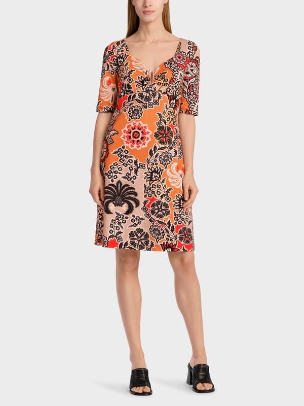 Marc Cain Kurzes Kleid in Empire-Linie Schlussverkauf