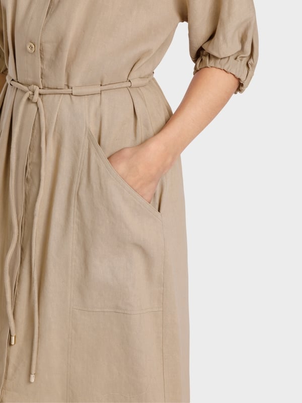 Marc Cain Midikleid mit Kimono-Ärmeln Günstiger Verkauf