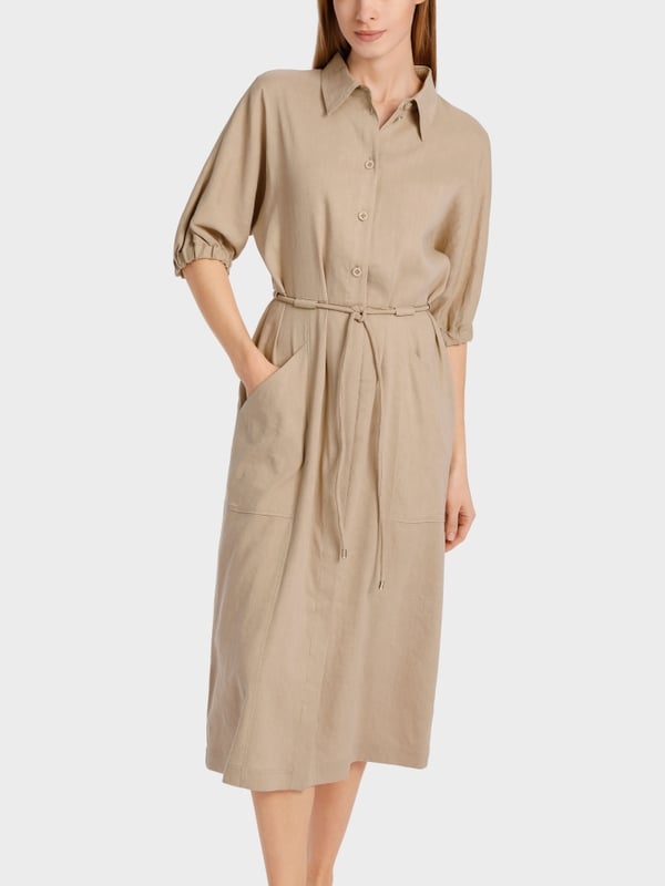 Marc Cain Midikleid mit Kimono-Ärmeln Günstiger Verkauf