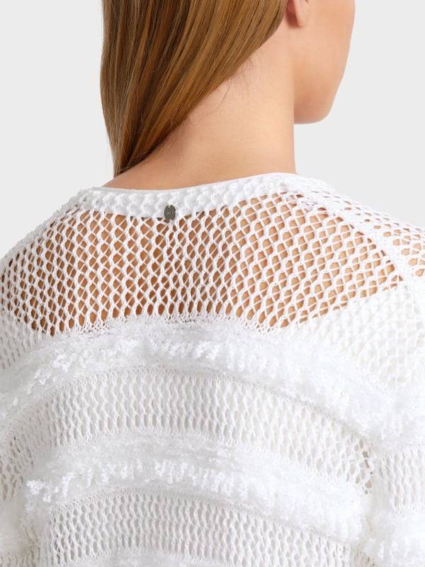 Marc Cain Mantel mit Struktur – Knitted in Germany Fabrikpreis