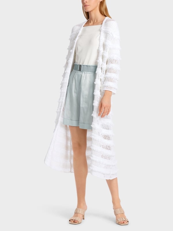 Marc Cain Mantel mit Struktur – Knitted in Germany Fabrikpreis