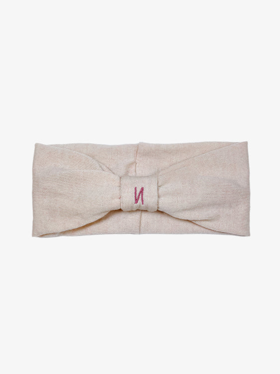Nonoi Studio STIRNBAND "BEERE" CREME // WOLLE Begrenztes Angebot
