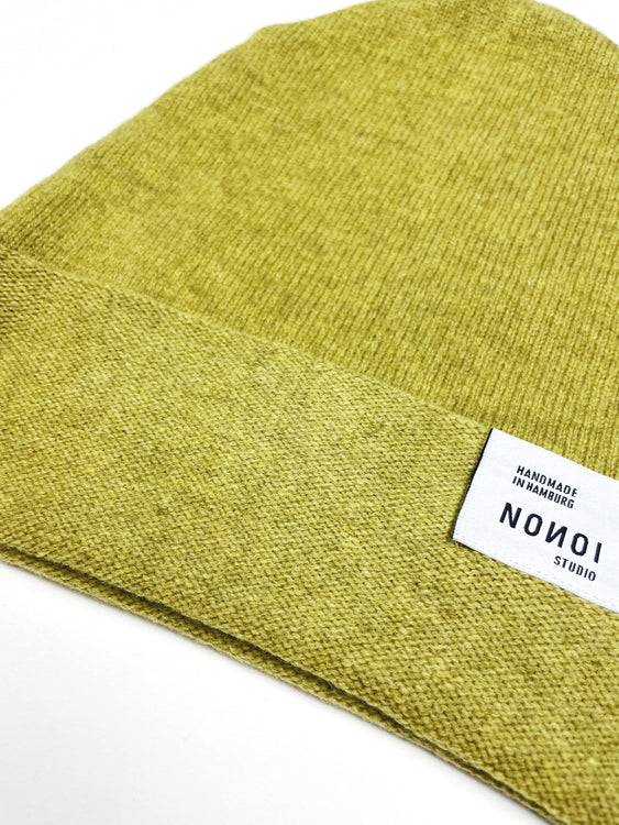 Nonoi Studio HELLGRÜNE MÜTZE "ULLO" AUS WOLLE // UNISEX Tägliche Deals