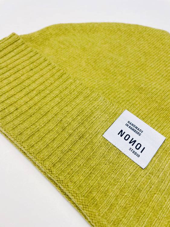 Nonoi Studio HELLGRÜNE MÜTZE "ULLO" AUS WOLLE // UNISEX Tägliche Deals