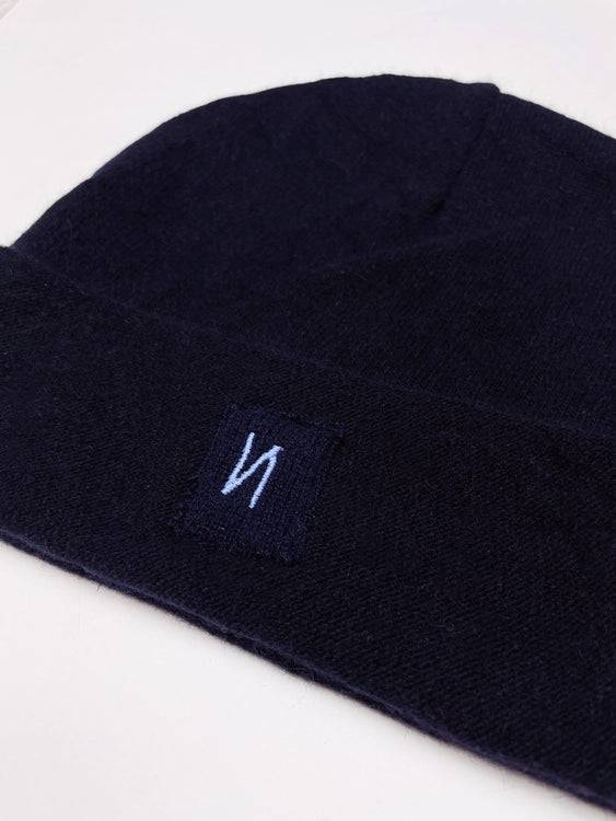 Nonoi Studio DUNKELBLAU MÜTZE "HANOI" AUS WOLLE // UNISEX Sonderangebote