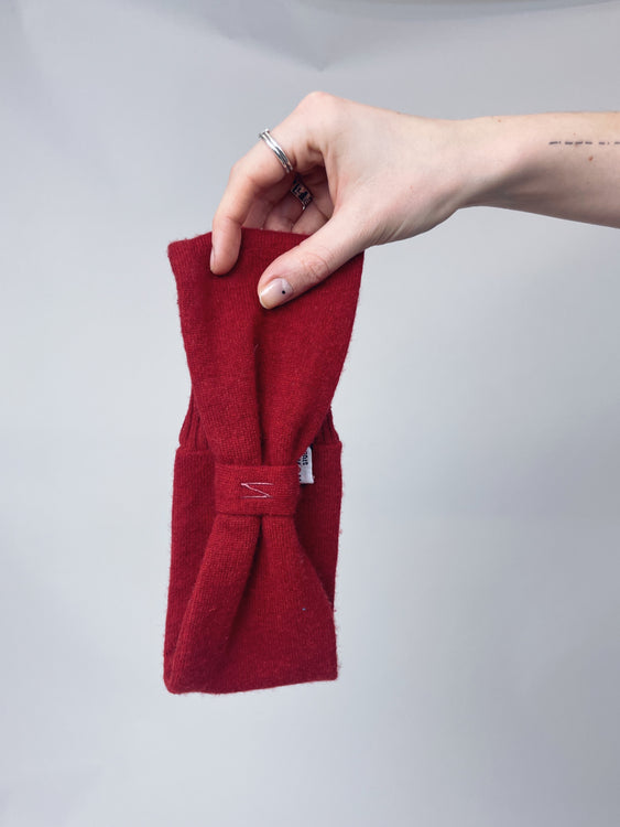 Nonoi Studio ROTES STIRNBAND // KASCHMIR Neueste Stile
