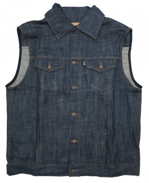 Rebel Rockers Jap Denim Weste Versandkostenfrei