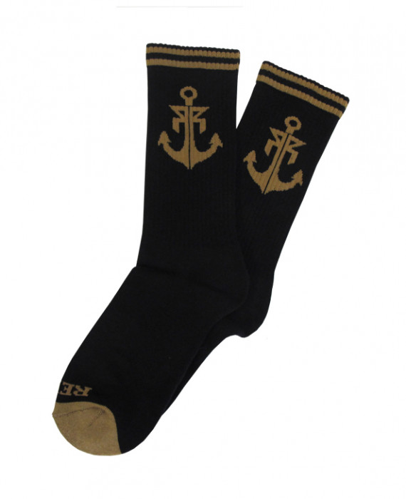 Rebel Rockers Anchor Sneaker Sock Große Rabatte