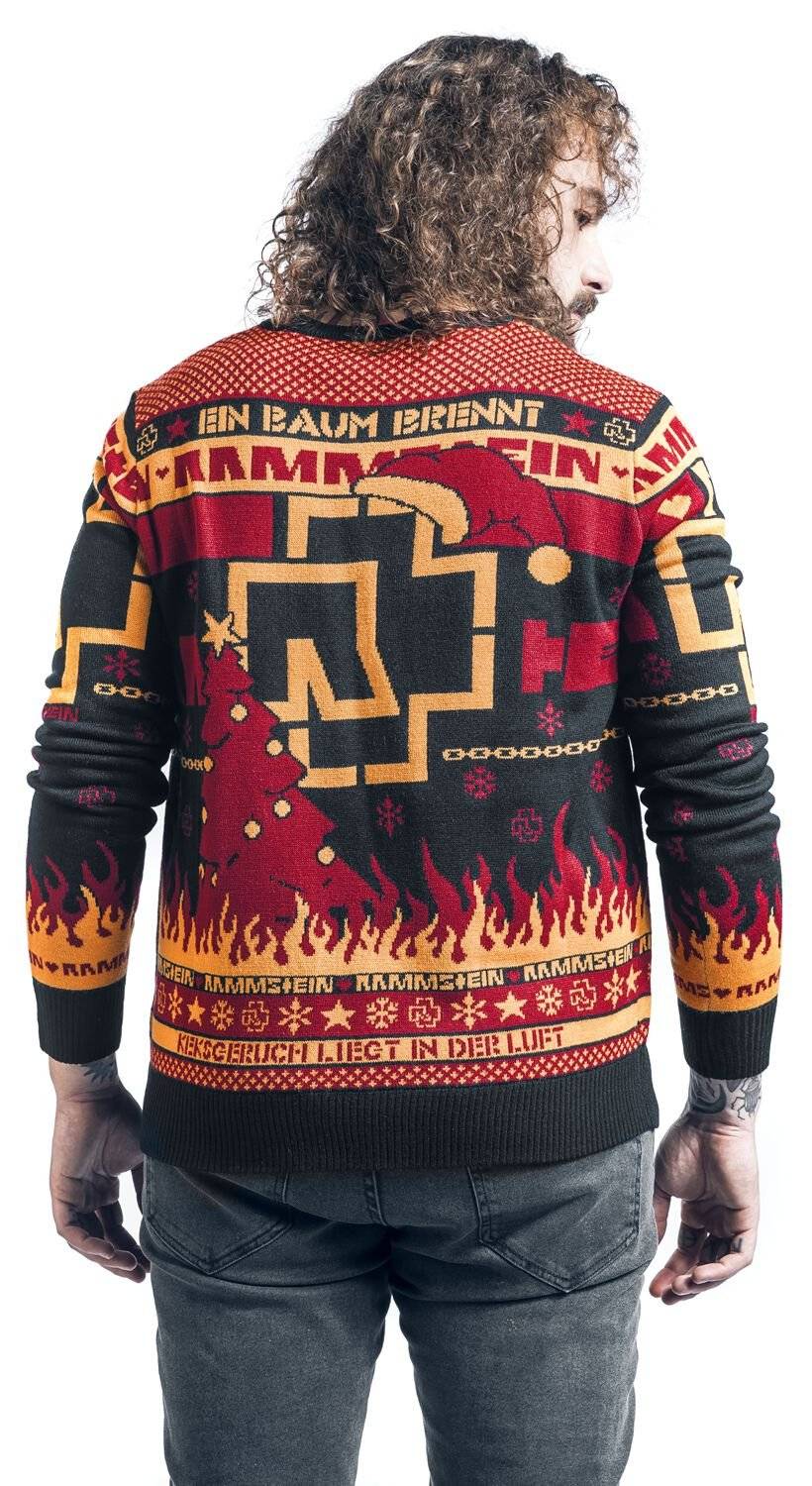 EMP "Holiday Sweater 2020" Weihnachtspullover multicolor von Rammstein Begrenzt auf 3 Tage