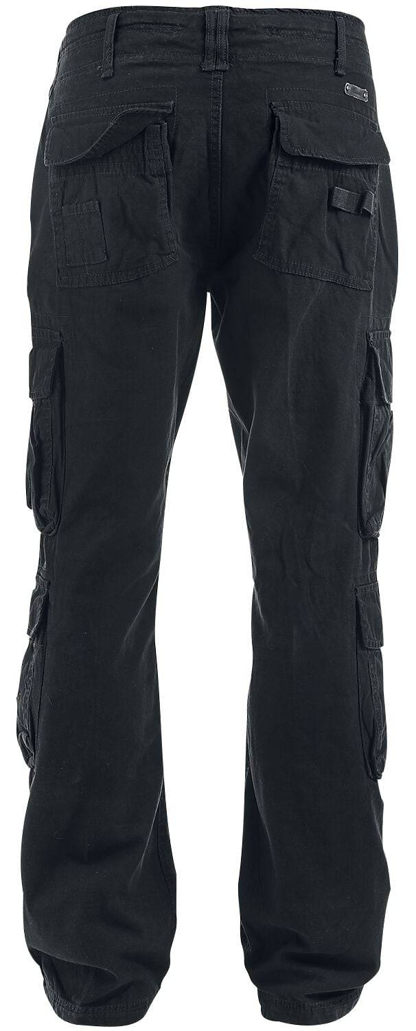 EMP "Pure Vintage Trousers" Cargohose schwarz von Brandit Saisonschlussverkauf