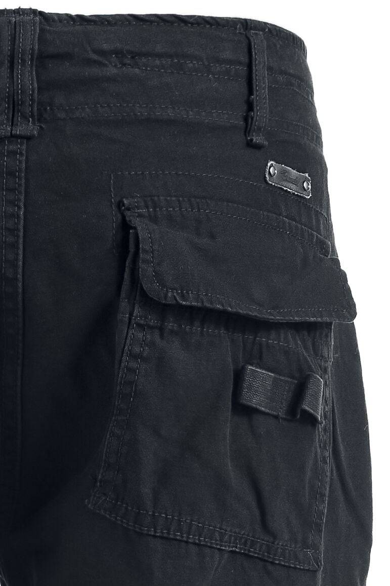 EMP "Pure Vintage Trousers" Cargohose schwarz von Brandit Saisonschlussverkauf