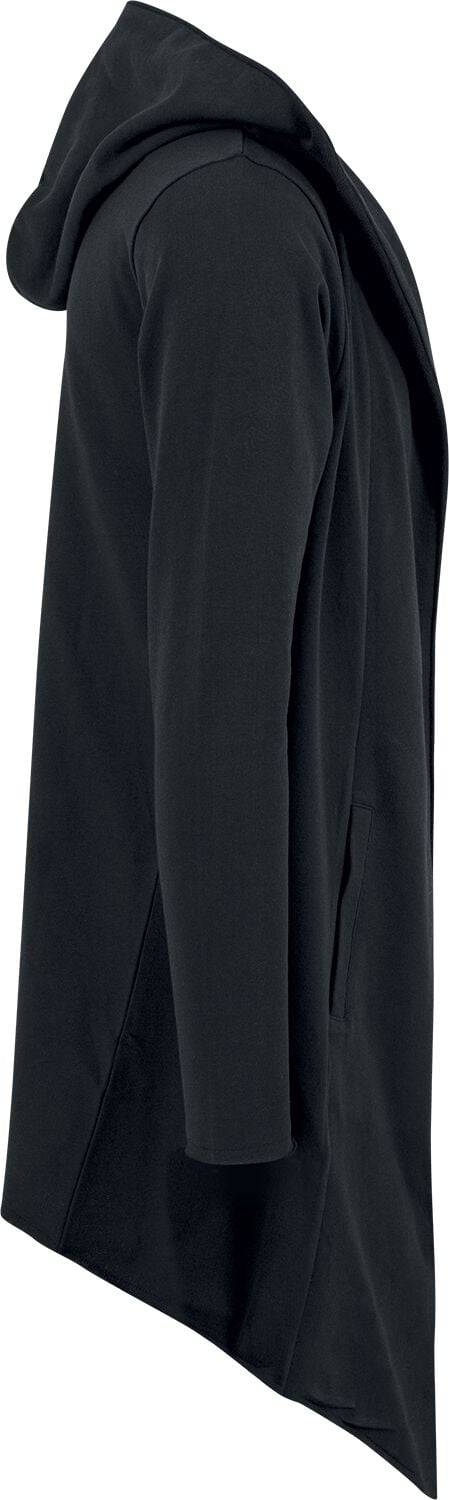 EMP "Long Hooded Open Edge Cardigan" Cardigan schwarz von Urban Classics Black Friday