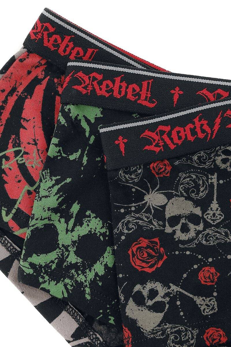 EMP Panty schwarz von Rock Rebel by EMP Weihnachtsangebot