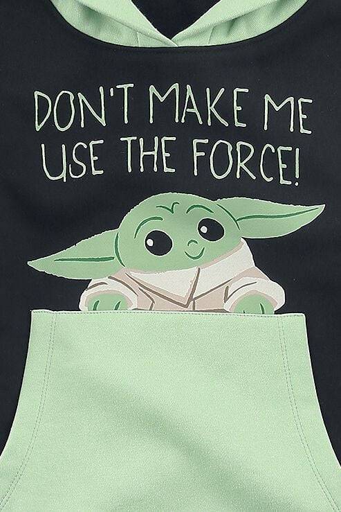 EMP "Don't Make Me Use The Force!" Kapuzenpullover schwarz/grün von Star Wars Jubiläumsangebot