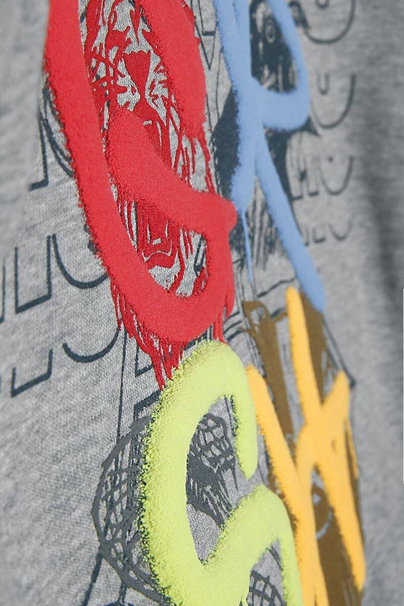 EMP "Häuser" Sweatshirt hellgrau von Harry Potter Heißer Verkauf