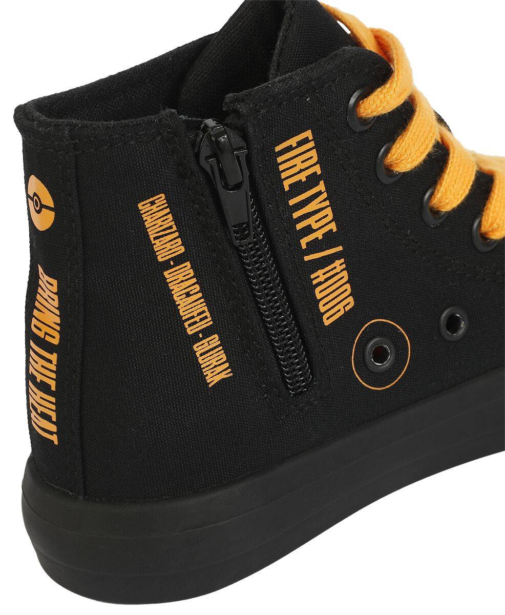 EMP "Glurak - Bring The Heat" Kinder Sneaker schwarz von Pokémon Zeitlich begrenztes Angebot