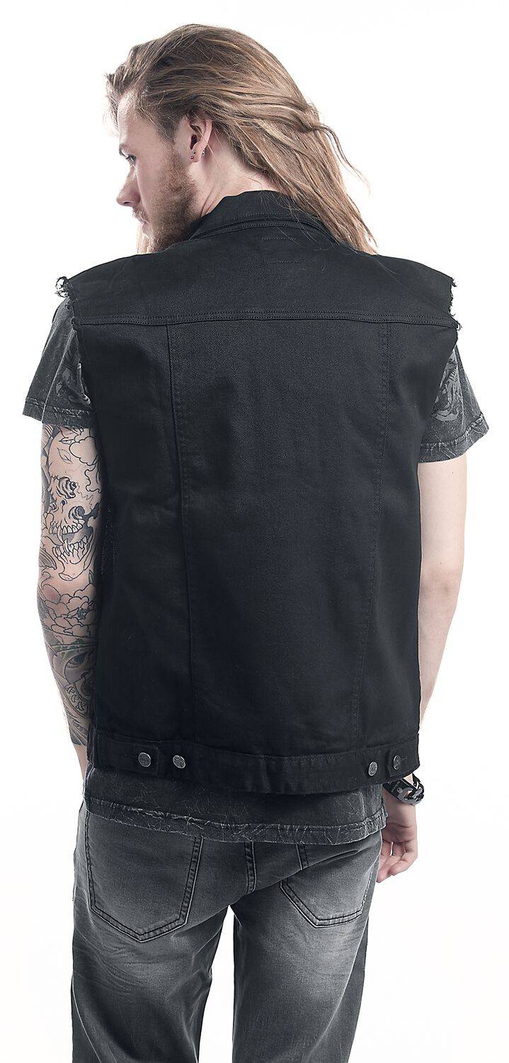 EMP Weste schwarz von Black Premium by EMP Blitzangebot